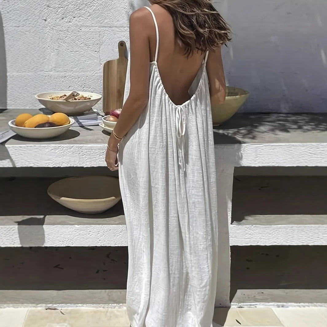 ÉLARA Backless Kleid